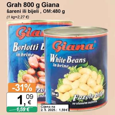 Grah 800 g Giana