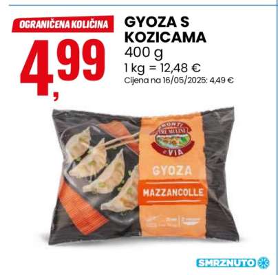 Gyoza s kozicama