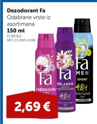 Dezodorant Fa