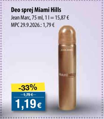 Deo sprej Miami Hills