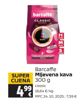 Barcaffe Mljevena kava