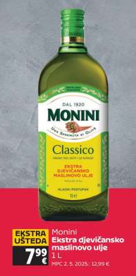 MONINI Ekstra djevičansko maslinovo ulje