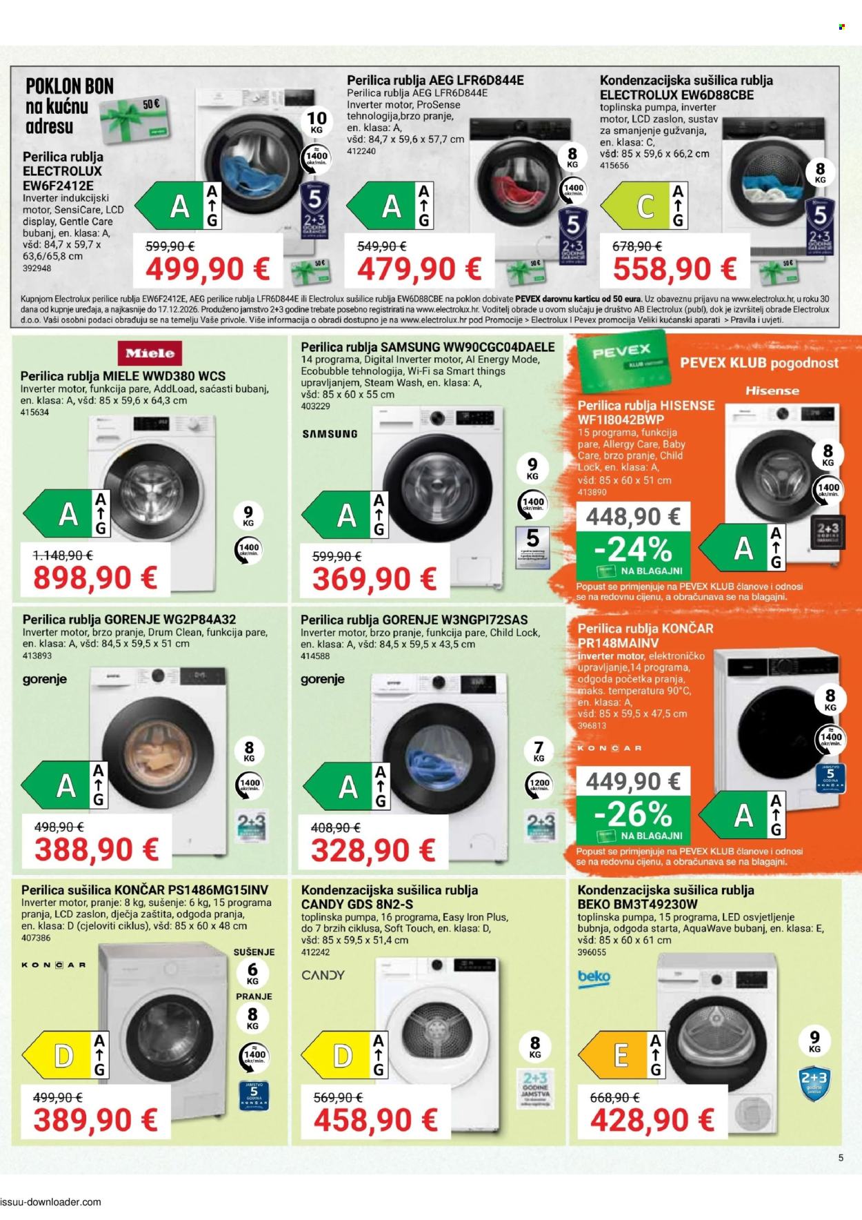 Pevex katalog - 22.10.2026. - 17.11.2026. Stranica 5