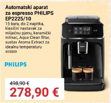 Automatski aparat za espresso PHILIPS EP2225/10