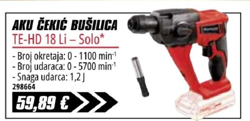 AKU ČEKIĆ BUŠILICA