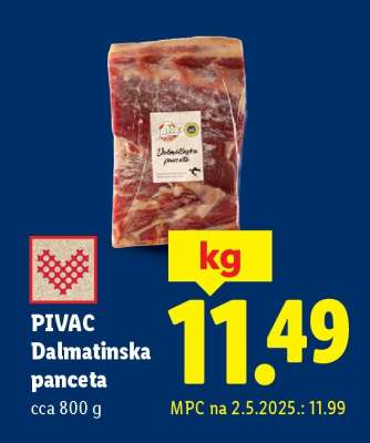 PIVAC DALMATINSKA PANCETA