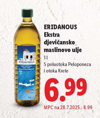 ERIDANOUS Ekstra djevičansko maslinovo ulje