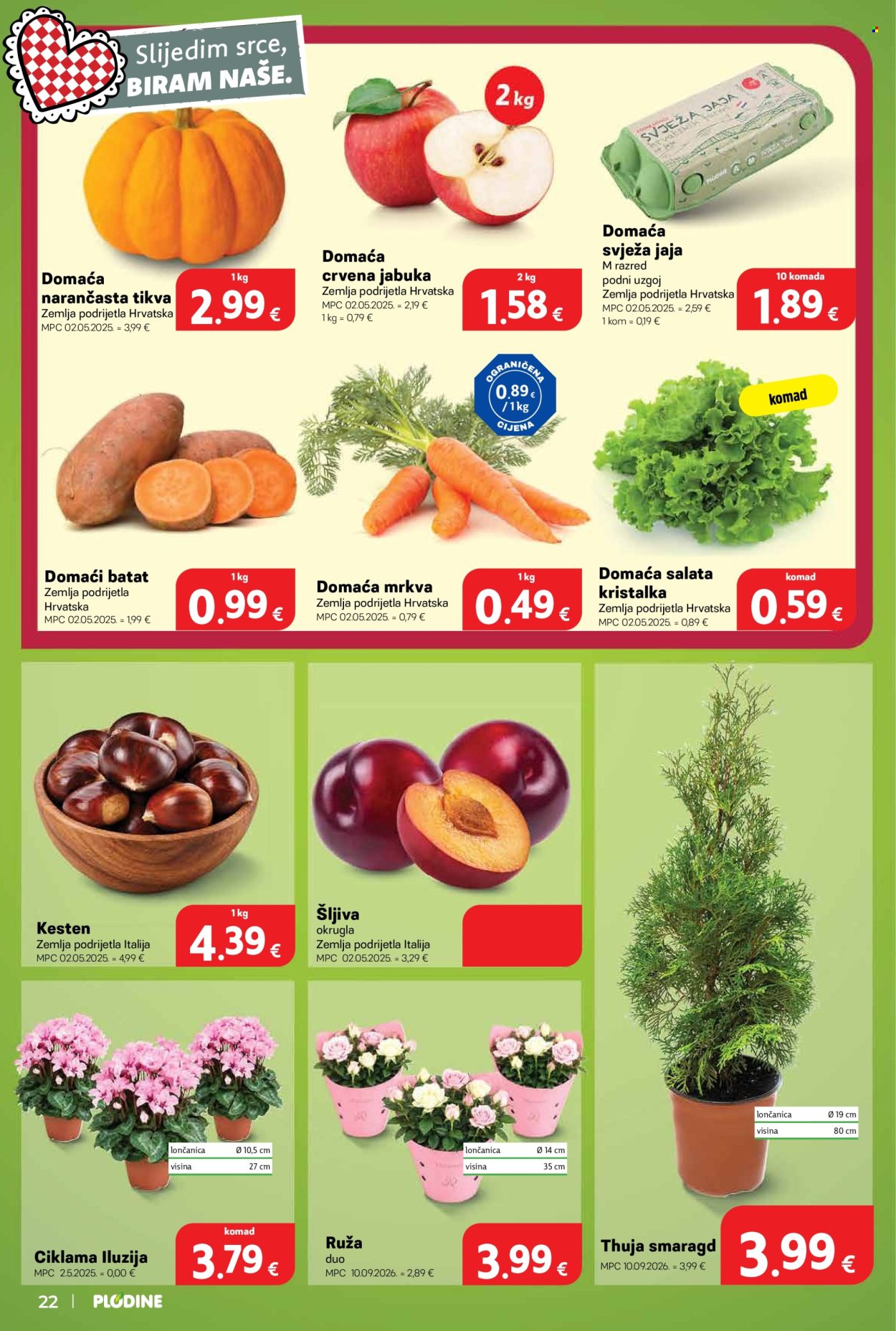 Plodine katalog - 28.10.2026. - 03.11.2026. Stranica 22