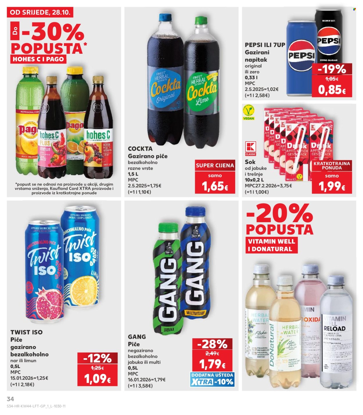 Kaufland katalog - 28.10.2026. - 03.11.2026. Stranica 34