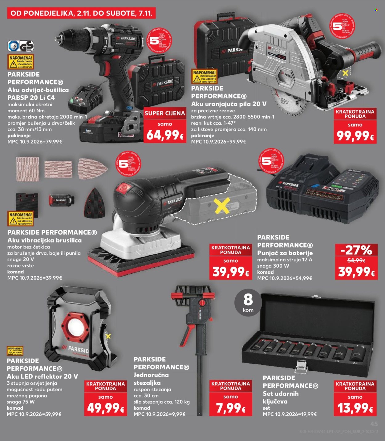 Kaufland katalog - 28.10.2026. - 03.11.2026. Stranica 45