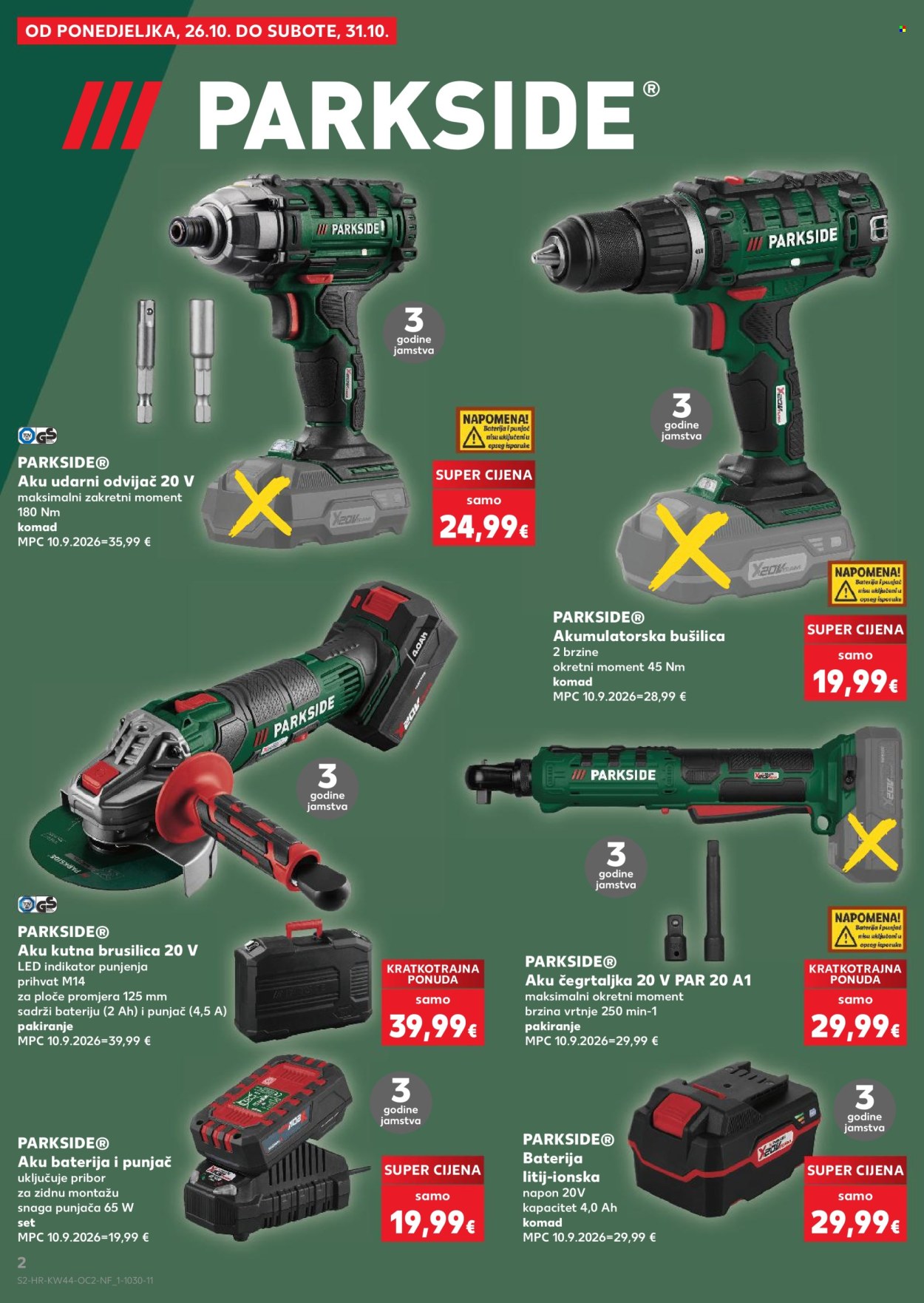 Kaufland katalog - 28.10.2026. - 03.11.2026. Stranica 2
