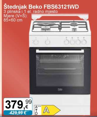 Štednjak Beko FBS63121WD