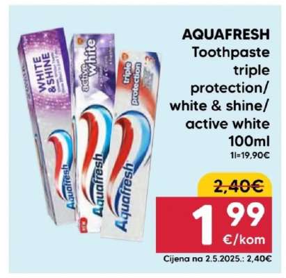 AQUAFRESH Toothpaste