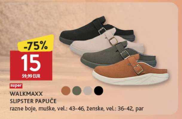 WALKMAXX SLIPSTER PAPUČE
