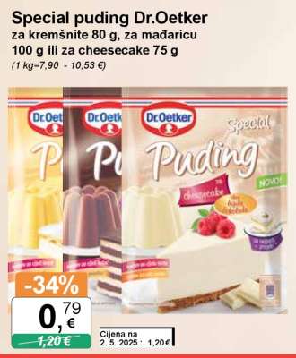 Special puding Dr.Oetker