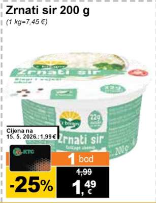 Zrnati sir 200 g