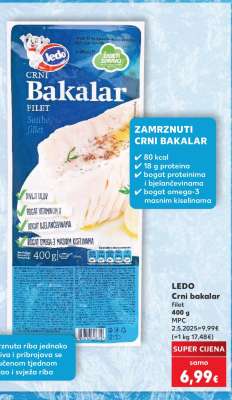 LEDO Crni bakalar filet
