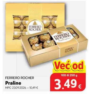 Ferrero Rocher praline