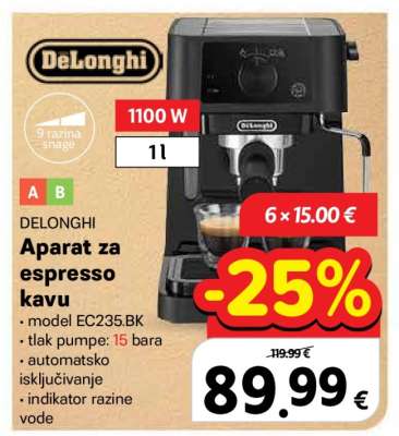 Aparat za espresso kavu