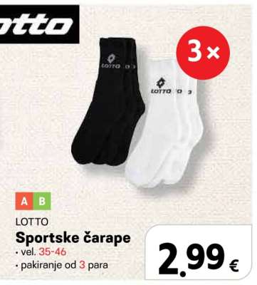 Lotto Sportske čarape