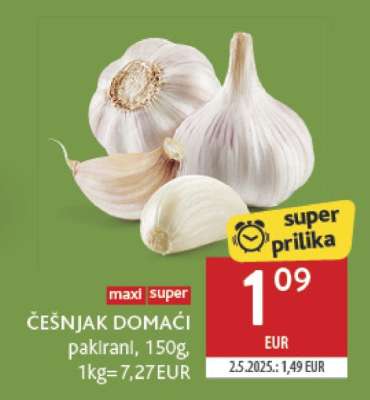 Češnjak domaći