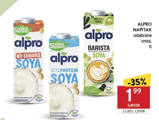 ALPRO NAPITAK odabrane vrste, 1l