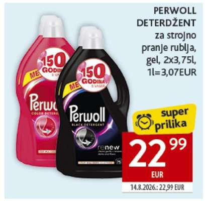 PERWOLL deterdžent