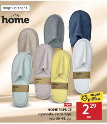 HOME PAPUČE