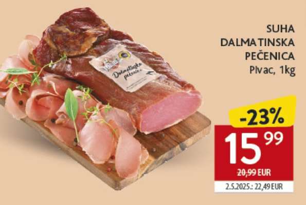 SUHA DALMATINSKA PEČENICA