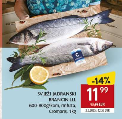 SVJEŽI JADRANSKI BRANCIN LLL