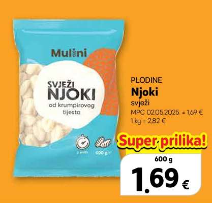 Njoki svježi