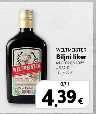 WELTMEISTER Biljni liker