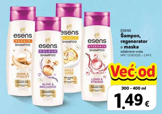 ESENS Šampon, regenerator ili maska