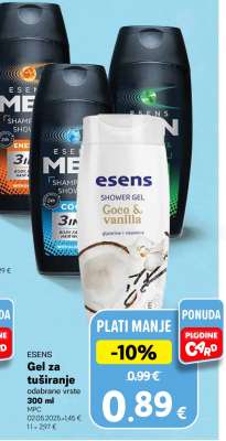 ESENS Gel za tuširanje