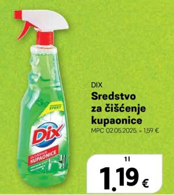 DIX Sredstvo za čišćenje kupaonice