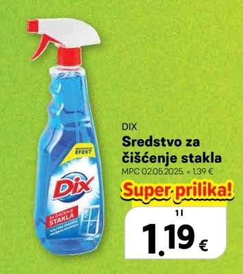 DIX Sredstvo za čišćenje stakla