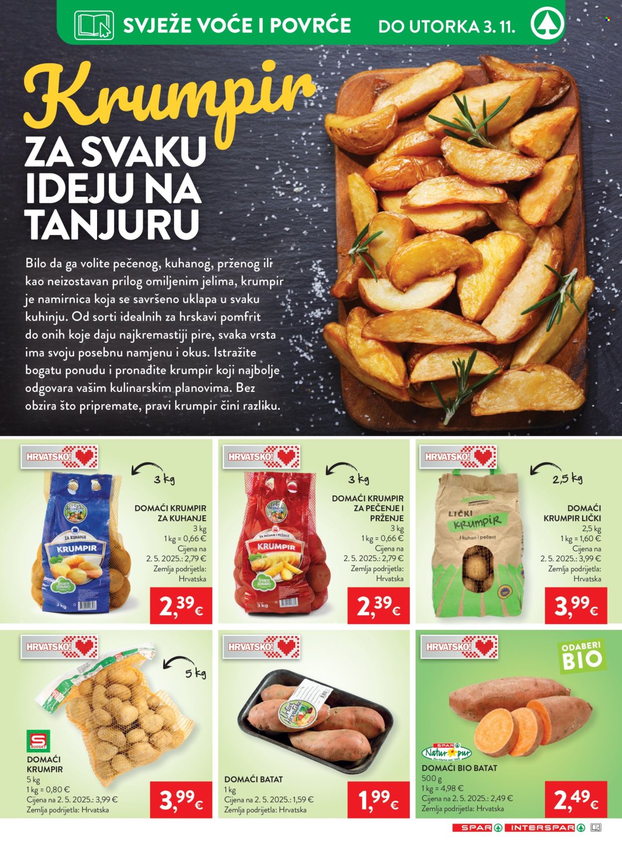 INTERSPAR katalog - 28.10.2026. - 04.11.2026. Stranica 7