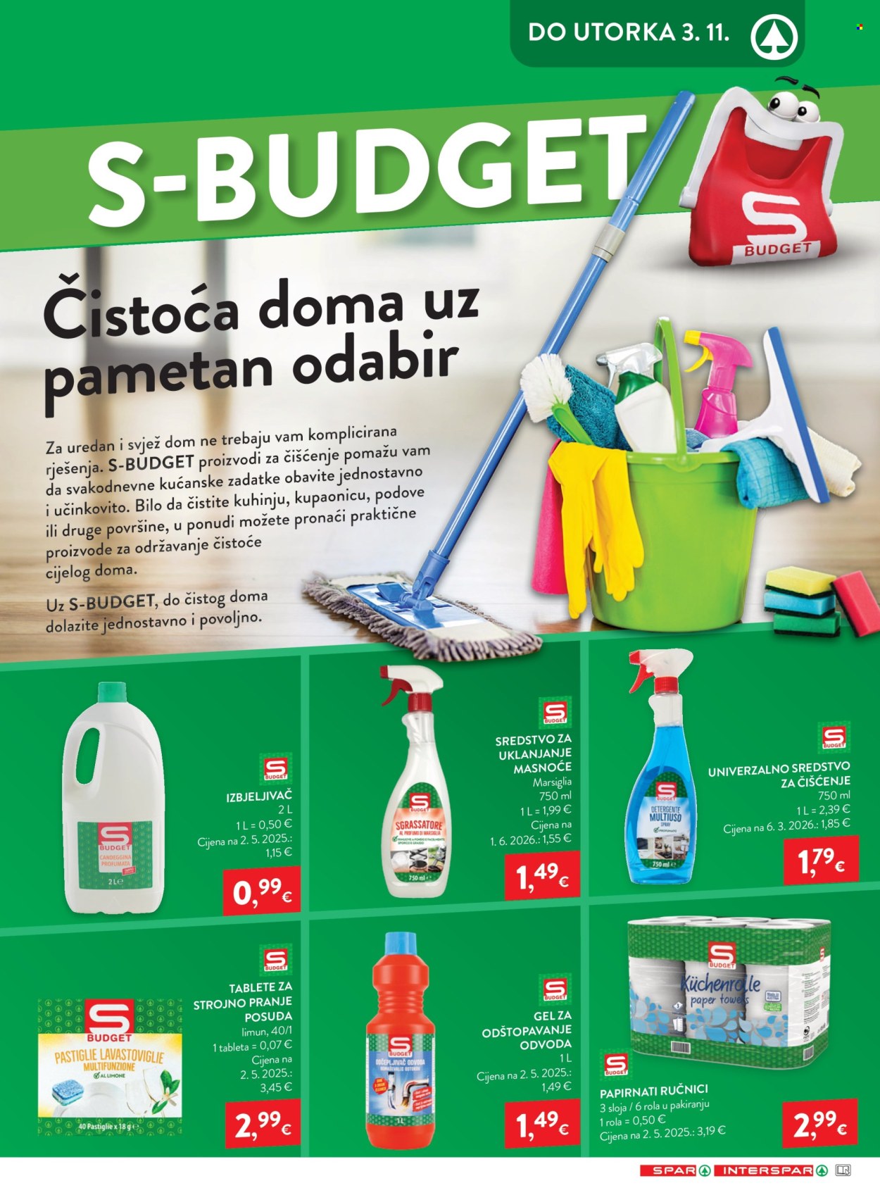 INTERSPAR katalog - 28.10.2026. - 04.11.2026. Stranica 31