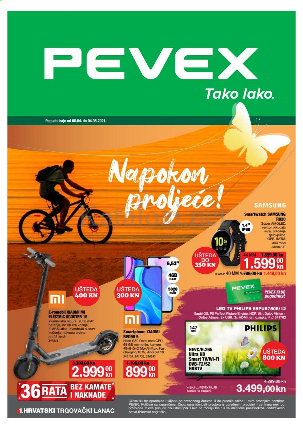 Pevex katalog - 08.04.2021. - 04.05.2021.
